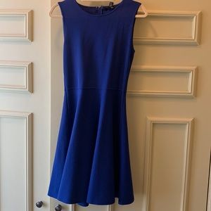 Cobalt sleeveless dress by Aqua (Bloomingdales’ brand). Like new